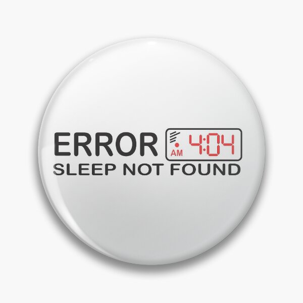Artikelvorschau, Fehler 404 Sleep Not Found für Entwickler entworfen und verkauft von devtshirts.