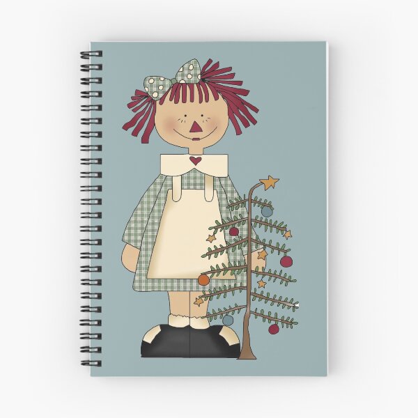 Item preview, Christmas Raggedy Girl Doll designed and sold by Whimsydesigns.