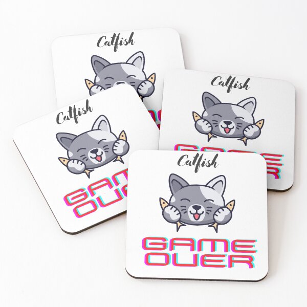 Item preview, Cat fish Game Over designed and sold by DISAMART.