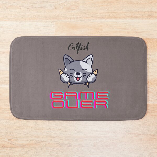 Item preview, Cat fish Game Over designed and sold by DISAMART.