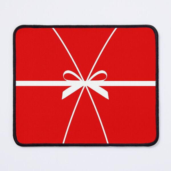 Item preview, Bow present skinny waist belt in hot red background designed and sold by SueKnox.