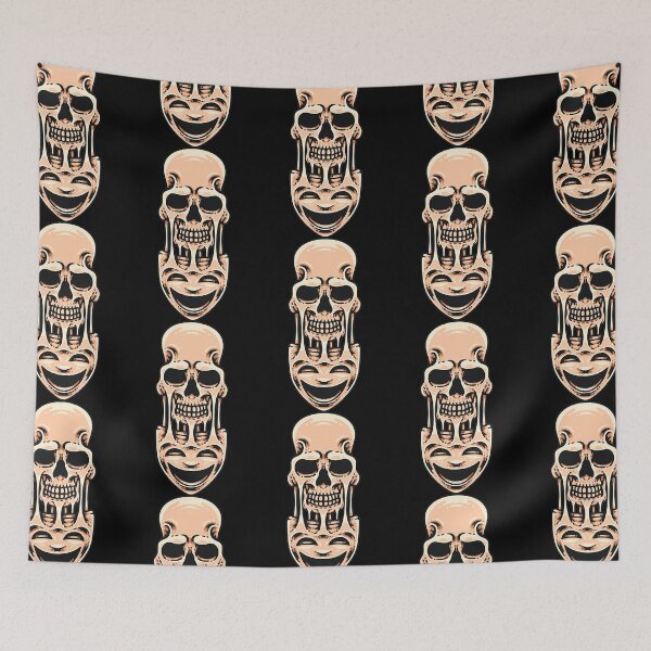 Item preview, Skull And Mask  designed and sold by aanKammler8.