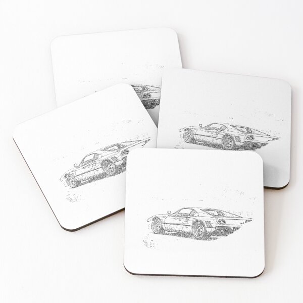 Item preview, 288 GTO Art Splash Wireframe Print designed and sold by Auto-Prints.