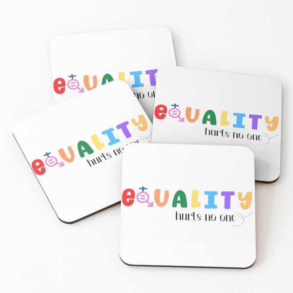 Item preview, Equality Hurts No One, Equality Saying designed and sold by miraipa.