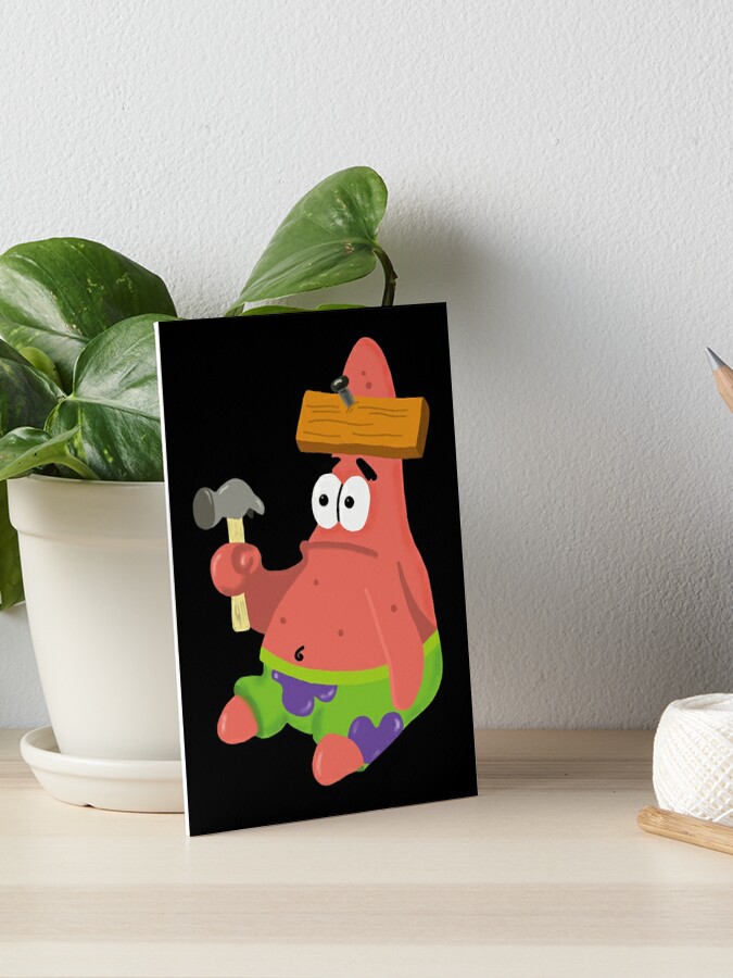 emo patrick star Art Board Print for Sale by abbyygriffin