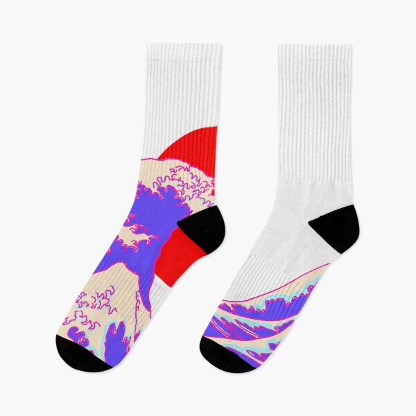 Item preview, Japanese Art Style The Great Wave with Colorful Pastel designed and sold by heyitsIrish.