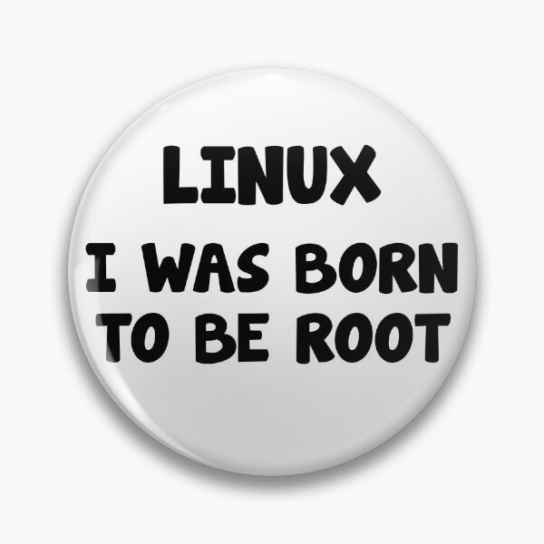 Artikelvorschau, Linux Born to be Root lustiger Spruch entworfen und verkauft von Onorato Bellgardt.