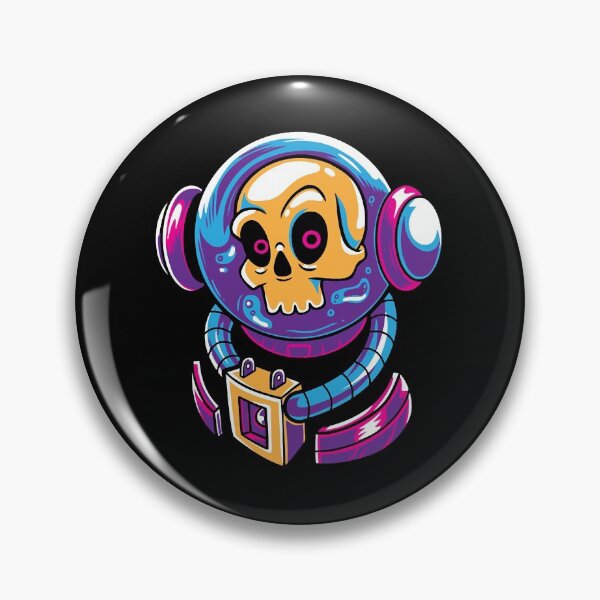 Item preview, Fancy Skull Astronaut  designed and sold by aanKammler8.