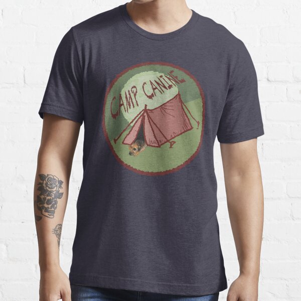 Cute dog camping Essential T-Shirt