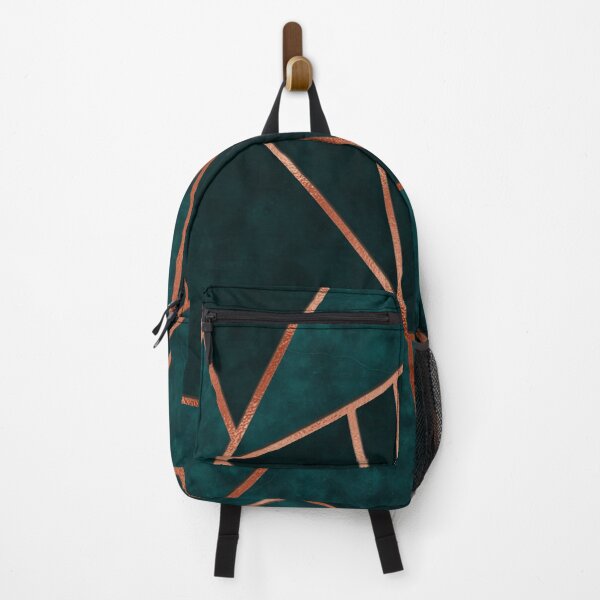 Item preview, Emerald and Copper Geometry designed and sold by AmbienceArt.