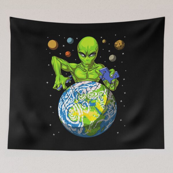 Item preview, Space Alien Puppeteer designed and sold by underheaven.