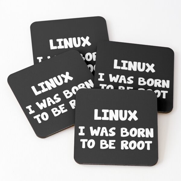 Item preview, Linux Born to be Root cool saying designed and sold by Onorato Bellgardt.