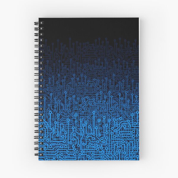 Item preview, Reboot III BLUE Computer Circuit Board Pattern designed and sold by GrandeDuc.