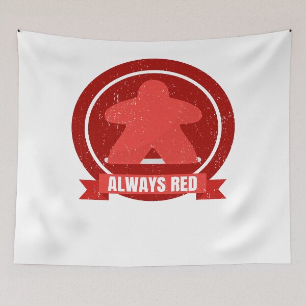 Item preview, Always Red Meeple designed and sold by corieseaman422.