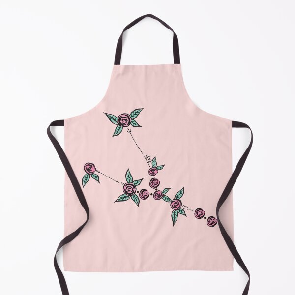 Item preview, Taurus Zodiac Sign Constellation Roses and Hearts Doodle designed and sold by EndlessDoodles.