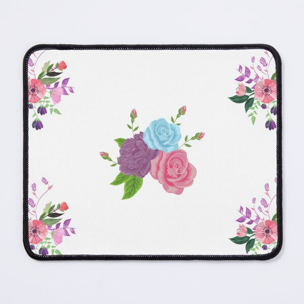 Item preview, Delicate Purple, Pink and Blue Flowers designed and sold by MEBH.