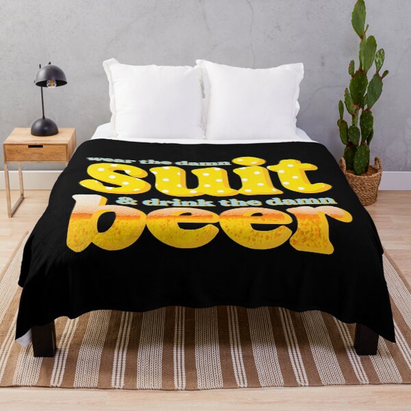 Item preview, Womens Wear the damn suit! drink the damn beer! designed and sold by WilliamQuinnell.