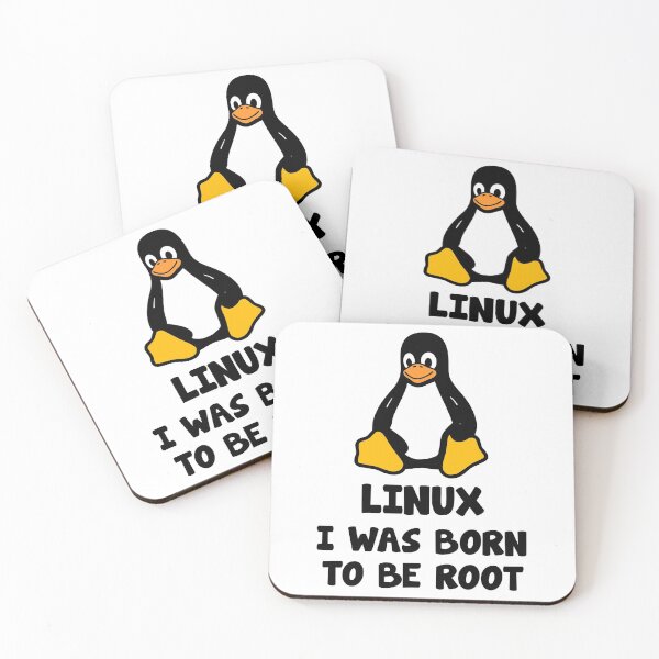 Item preview, Linux root sysadmin funny saying with penguin designed and sold by Onorato Bellgardt.