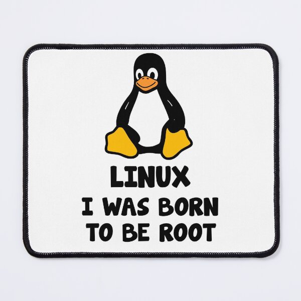 Artikelvorschau, Linux Root Sysadmin lustiger Spruch mit Pinguin entworfen und verkauft von Onorato Bellgardt.