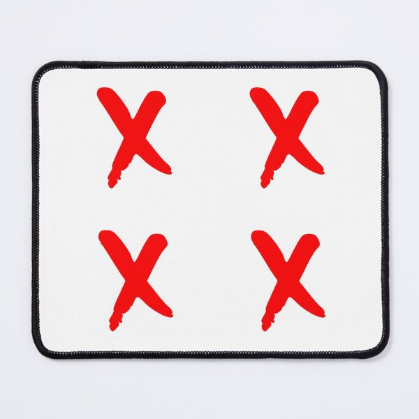 Item preview, Medium Red x Mark Symbol 4 pack designed and sold by Loving-school.