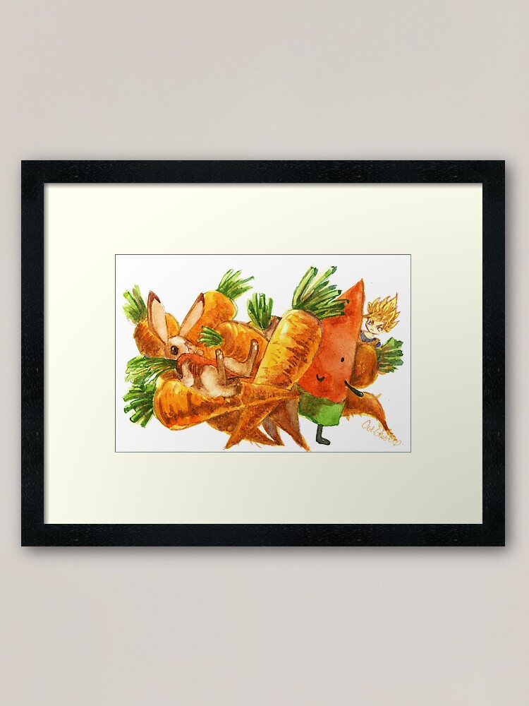 Alternate view of Kacarrot Framed Art Print