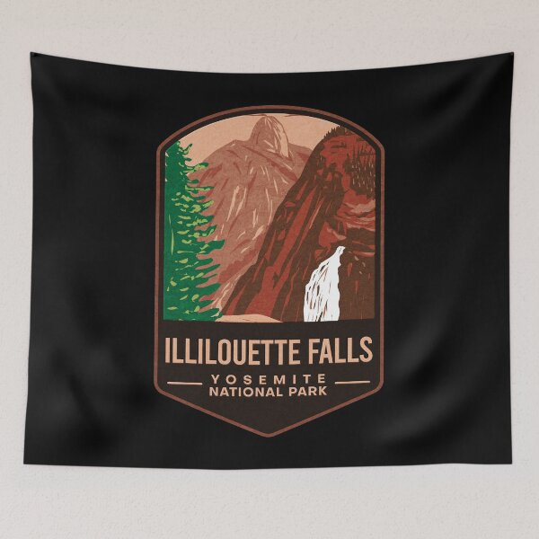 Item preview, Illilouette Falls Yosemite National Park designed and sold by JordanHolmes.