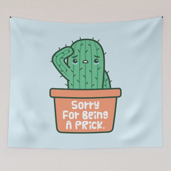 Item preview, Sorry For Being A Prick designed and sold by rustydoodle.