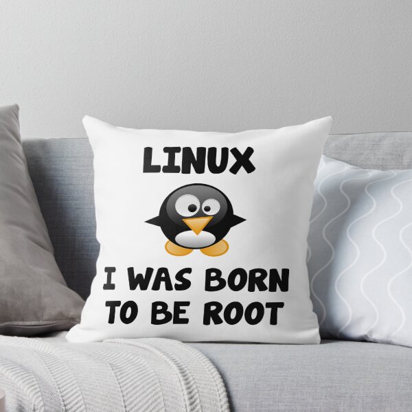 Item preview, Linux root programmer funny saying designed and sold by Onorato Bellgardt.