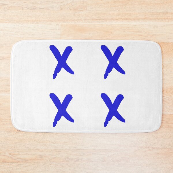 Item preview, Medium Blue x Mark Symbol 4 pack designed and sold by Loving-school.