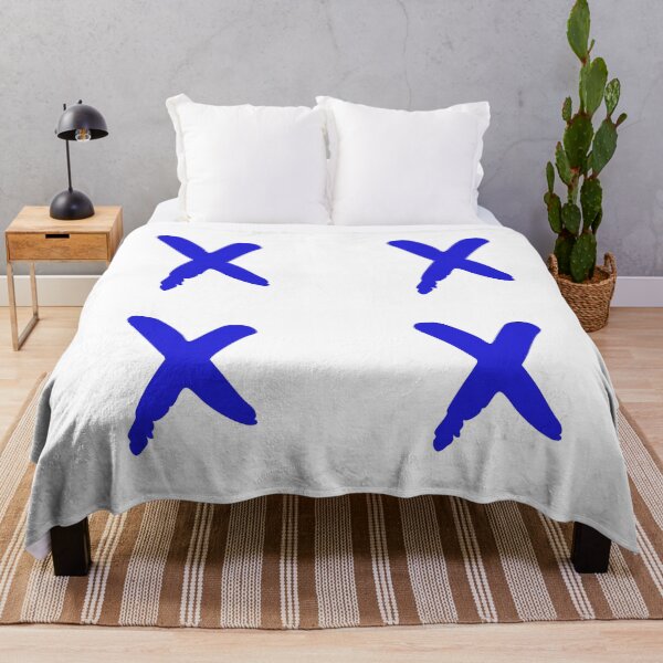 Item preview, Medium Blue x Mark Symbol 4 pack designed and sold by Loving-school.