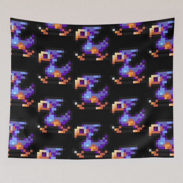 Item preview, 8-Bit Purple Chocobo  designed and sold by aanKammler8.