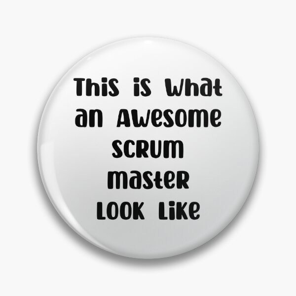 Item preview, Awesome Scrum Master - white designed and sold by Amerant.