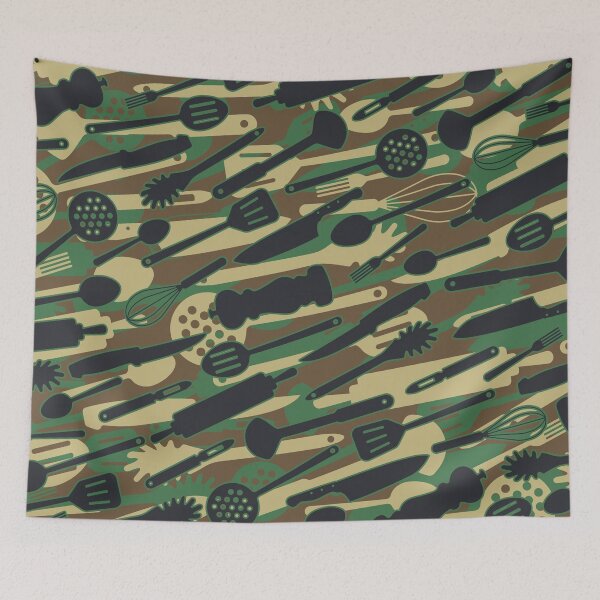 Item preview, Chef Cooking Kitchen Cook Camo WOODLAND designed and sold by GrandeDuc.
