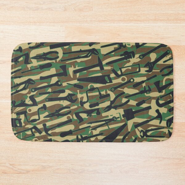 Item preview, Toolbox DIY Tools Camo Pattern WOODLAND designed and sold by GrandeDuc.
