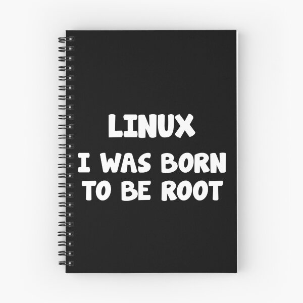 Item preview, Linux Born to be Root cool saying designed and sold by Onorato Bellgardt.