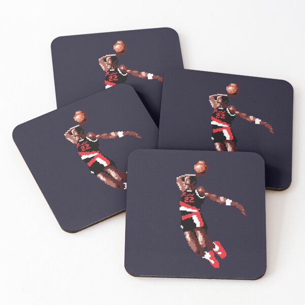 Item preview, Clyde Drexler pixel dunk Qiangy designed and sold by qiangdade.