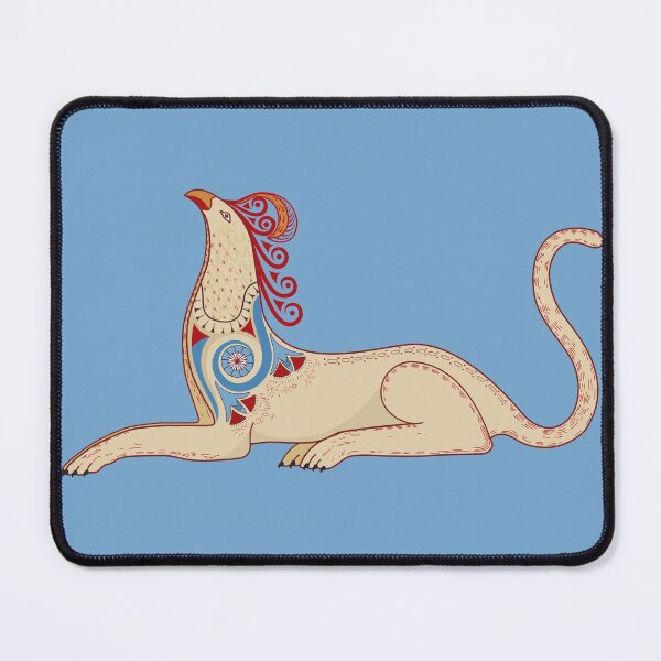 Item preview, Minoan Griffin from the Knossos Throne Room Fresco designed and sold by Happy Puppy Print On Demand.