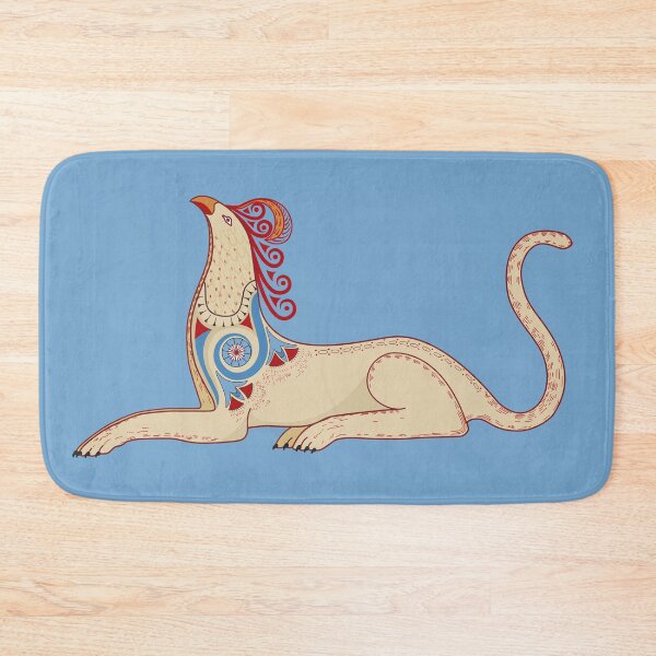 Item preview, Minoan Griffin from the Knossos Throne Room Fresco designed and sold by Happy Puppy Print On Demand.