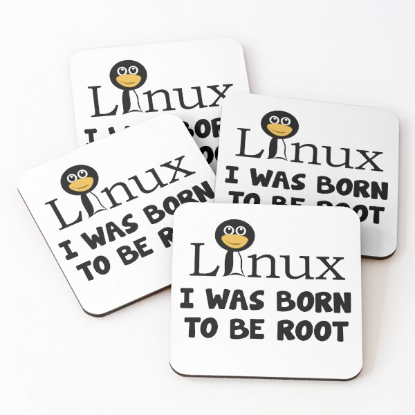 Item preview, Linux Born to be Root cool saying designed and sold by Onorato Bellgardt.