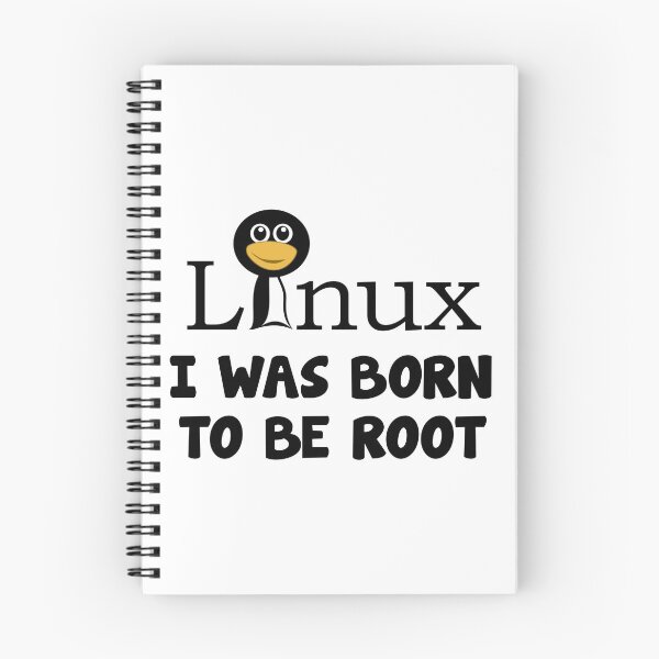 Item preview, Linux Born to be Root cool saying designed and sold by Onorato Bellgardt.