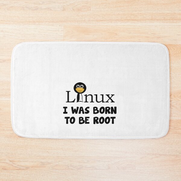 Item preview, Linux Born to be Root cool saying designed and sold by Onorato Bellgardt.