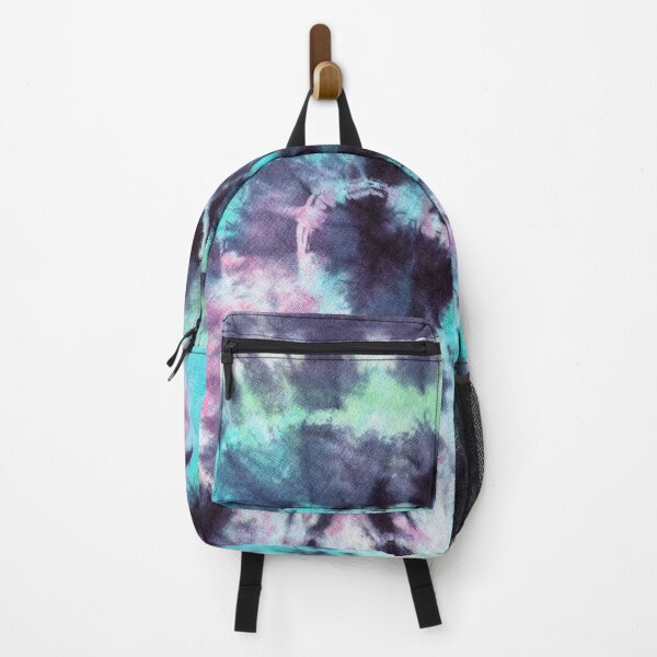 Artikelvorschau, Auffälliges Aqua-, Dunkelblau- und Rosa-Tie-Dye-Druckfoto entworfen und verkauft von cgroenewald.