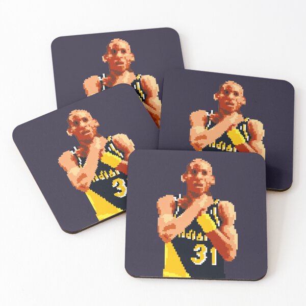 Item preview, Reggie Miller pixel choke Qiangy designed and sold by qiangdade.