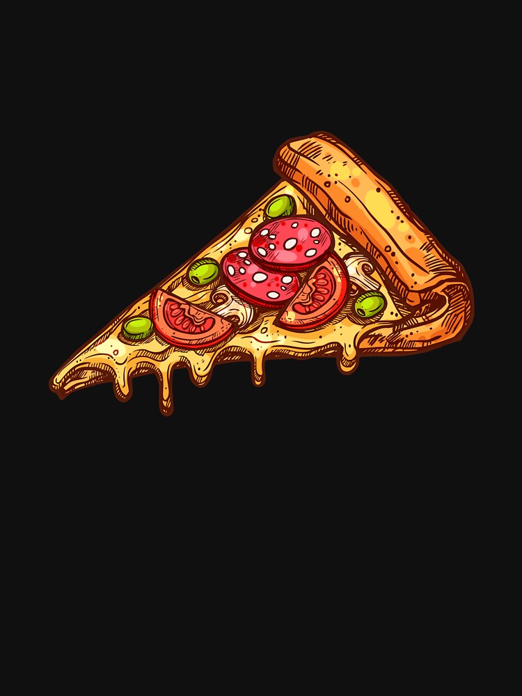 "Pizza pack pizza addiction" Tshirt for Sale by designingfab