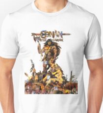 Conan Gridwork and Logo Unisex T-Shirt
