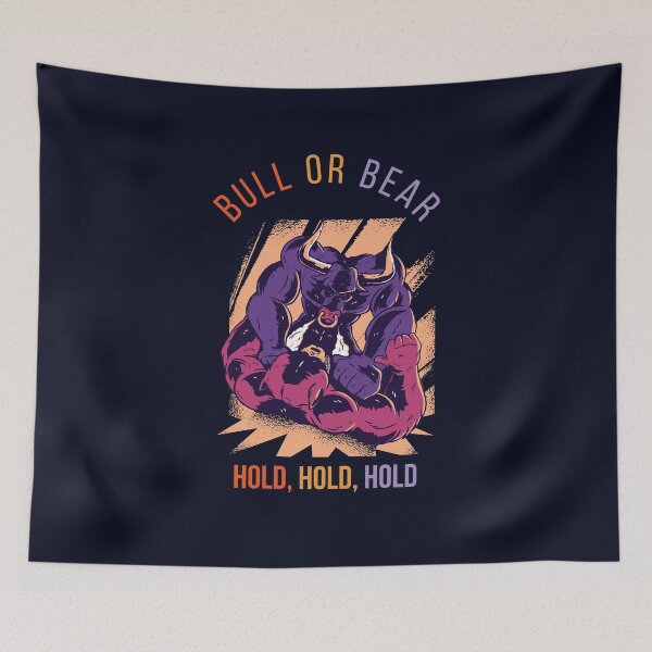 Item preview, Cool wrestling Bull vs Bear Market - Passive Income designed and sold by BearMrktGenius.