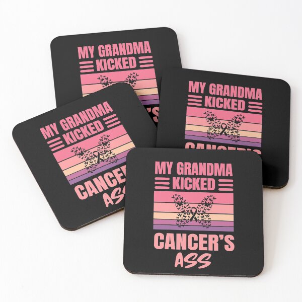 Item preview, My Grandma Kicked Cancer's Ass | Breast Cancer Warrioress  designed and sold by The-ItemShop.