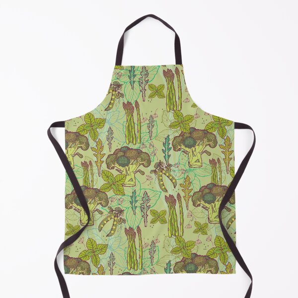 Item preview, Green vegetables pattern. designed and sold by smalldrawing.