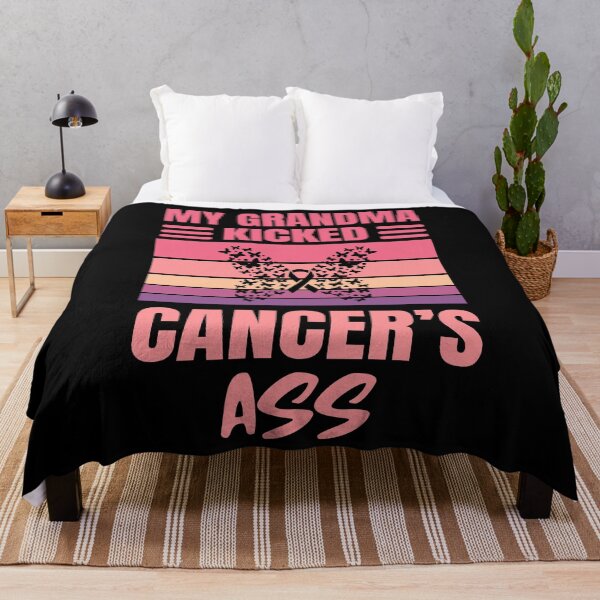 Item preview, My Grandma Kicked Cancer's Ass | Breast Cancer Warrioress designed and sold by The-ItemShop.