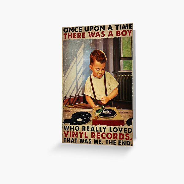Item preview, Once Upon A Time There Was A Boy Who Really Loved Vinyl Records designed and sold by douglasNVD.